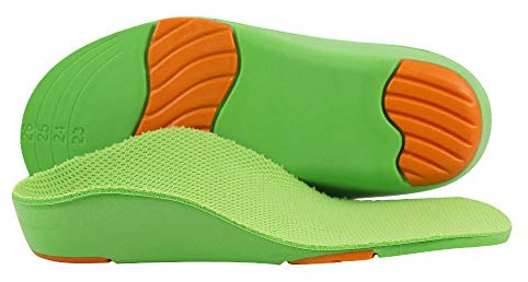 GuardInsoles Plantillas Ortopédicas Para Niños Para Fascitis Plantar de Pies Planos y Problemas de Pie Con Soporte de Arco, Tacón Suave, 20,5CM