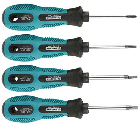 Jeu de tournevis triangulaires, 4pcs Chrome Vanadium Triangle Vis Trousse à outils de conducteur Trousse à outils de réparation de précision Outil de réparation d'outil à main multifonctionnel magnéti