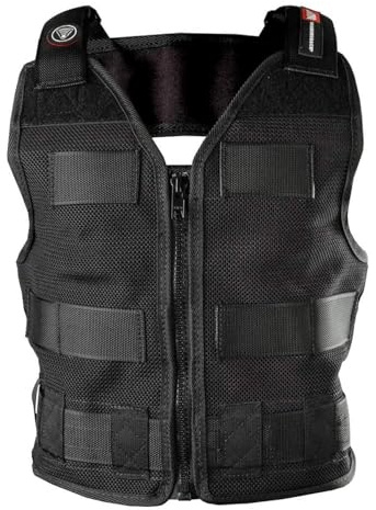 Diamondback The Tool Vest 701 - Heavy-Duty Tool Vest for Carpenters, Roofer, & Framer - Lightweight and Customizable Carpenter Tool - Breathable Military-Grade Nylon Mesh - X-Large (Black)