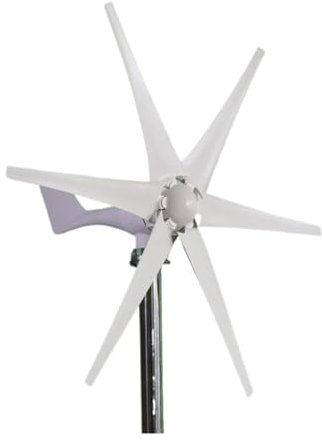 Kit generatore eolico, Generatore Eolico 800W Mulino A 6 Pale 12V 24V Anticorrosivo A Bassa Velocità Del Avvio Turbine Eoliche Adatto per Terrazza, Marina, Camper, Chalet ( Color : 12V , Size : 800W 3