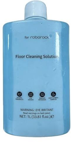 Bodenreinigungslösung, Mehrzweck-Hartbodenreiniger, Kompatibel Mit Roborock-Roboterstaubsaugern, Zum Wischen Und Nass-/Trockensaugen, 1 L, 33,8 Fl. Oz.