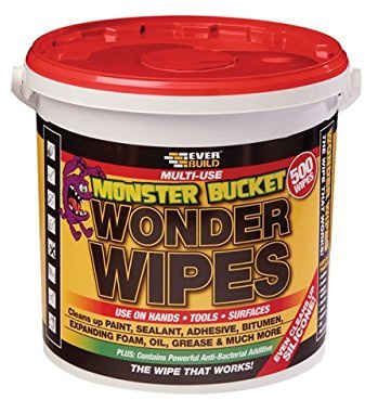 Everbuild Monster Wonder Wipes Tub 500 by Everbuild