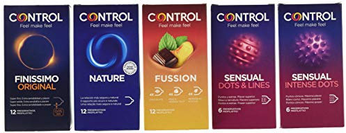 Control Pleasure Mix Cofanetto preservativi assortiti - 48 profilattici