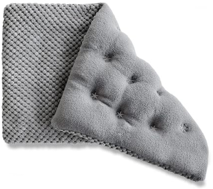 UNCN Wide Microwave Heating Pad with Washable Cover 9.5 x 16in Microwavable Hot Pad for Neck Shoulder, Cramps, Back Cordless Warm Compress Weighted Moist Heat Pack for Aches, Unscented