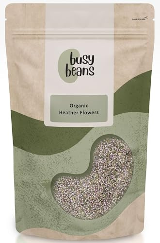 Organic Heather Flowers - Certified Organic - by Busy Beans Organic (250g)