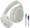 Skullcandy Crusher ANC 2 Over-Ear Noise Cancelling Wireless-Kopfhörer mit Sensory Bass, Extra Charging Cable 50 Std. Akkulaufzeit, Skull-iQ, Alexa-Unterstützung, Mikro, Bluetooth-kompatibel, Bone