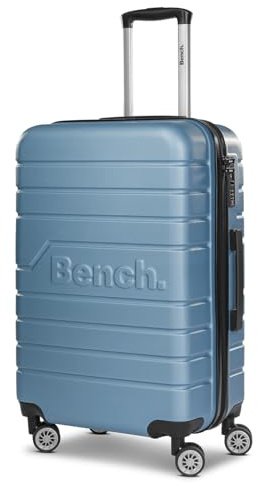 Bench mittelgroßer Hartgepäck Check-in Koffer | Trolley 42 x 26 x 69 cm aus hochwertigem, robustem ABS Material | für Damen und Herren | 4 Doppelrollen & TSA-Schloss | Seattle Serie