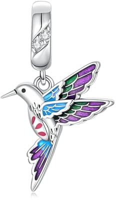Alstiva Tiere Hase Vierblättriges Kleeblatt 925 Sterling Silber 5A Zirkonia Charm Anhänger für Armband Charm Bead Pendant für Europäische Armbänder Halsketten Schmuck Geschenk für Damen