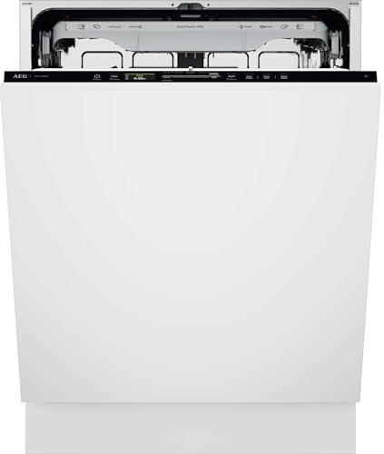 AEG 9000 Series Fully Integrated Dishwasher GI9200X2PN, 14 Place Settings, AirDry Technology, SatelliteClean Pro, SuperSilent 37dB, Push2Open Door, EasyFlex Pro Baskets, 815x596x56mm, Class A
