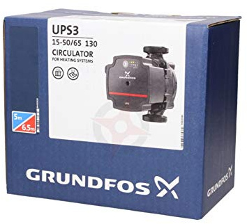 Grundfos UPS2 15-50/60 is Now Replaced by UPS3 15-50/65. Directly Interchangable, Same 130mm Face Length.
