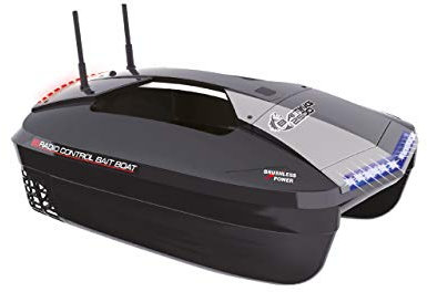 Amewi 26081 Baiting 2500 Futterboot 2,4GHz RTR, Schwarz, Grau