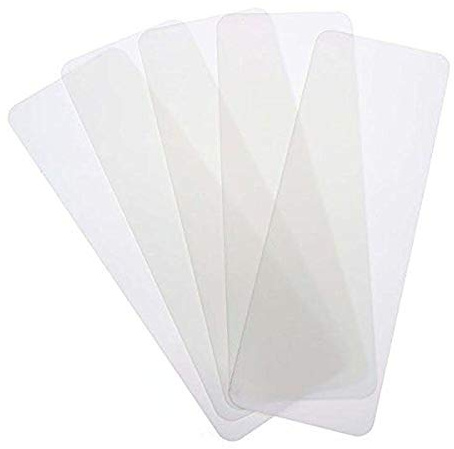 SGerste 230x80mm Locksmith Tools Plastic-Steel Insert Sheet for Nano Doors Joggling Toughness Bypass Tools Lock Opener 5pcs