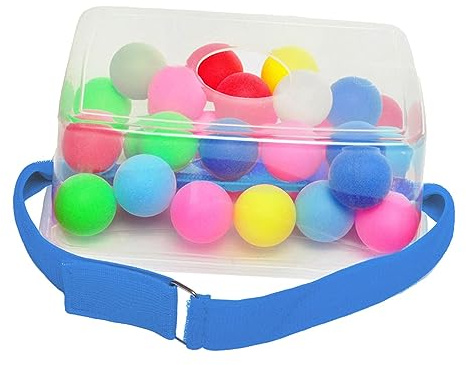 Harilla Secouer Swing Balls Jeu pour Enfants Adultes Jouets de Sport, Ceinture bleue