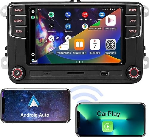 SCUMAXCON Autoradio RCD360 PRO3S Wireless Carplay Android Auto drahtloses OPS Bluetooth SD USB Für VW Golf 5 6 MK5 MK6 Polo Passat B6 B7 CC Caddy