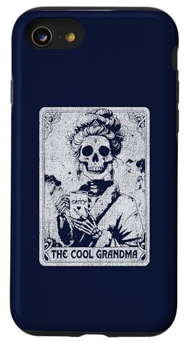 Coque pour iPhone SE (2020) / 7 / 8 Carte de tarot cool pour grand-mère pour les amateurs de tarot
