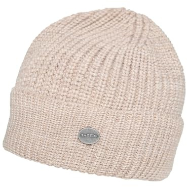 Tazzio Beanie mössa för män och kvinnor unisex ullmössa stickad mössa vinter A501, Beige, one size