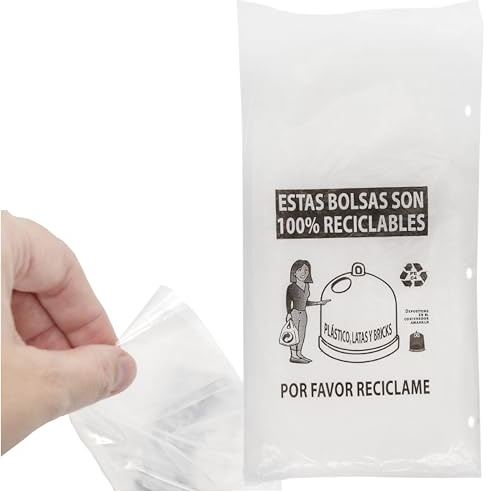 Zenic | Kleine tüten für süßigkeiten | 10x20 cm | Ca. 600 Stück Packung | 1 kg | Transparente Plastikbeutel geeignet für Geschäfte, Geburtstage, Taufen und Kinderfeste