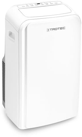 TROTEC Climatiseur mobile connecté PAC 3910 X - 3,9 kW (13 300 BTU), commande par smartphone - 3 en 1 : refroidissement, déshumidification, ventilation, pour pièces jusqu'à 130 m³, télécommandé