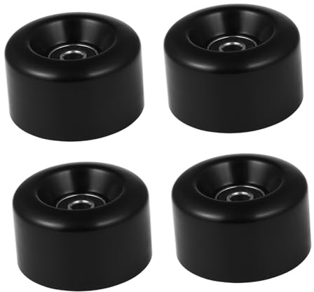 TOYANDONA 4piezas Ruedas Patines Pu Doble Con Rodamientos Silenciosas y Resistentes Para Accesorios Patines Adulto y Niña