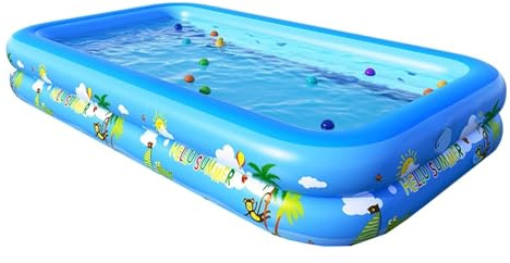 Aufblasbare Schwimmen Pool PVC Große Familie Party Pools Im Freien Verdickt Sommer(120cm)