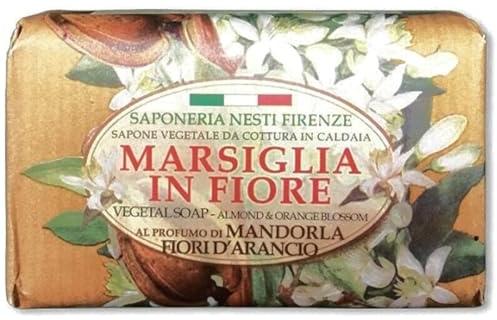 Marseilles in Flower To Almond and Orange Flower Nesti Dante Soap 125 gr