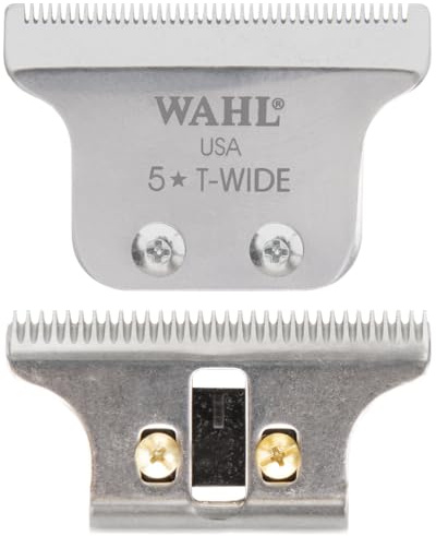 Wahl Detailer T-Wide Blade, 0.4mm, Präzisionsgeschleifter Ersatz | PASSEND FÜR: Detailer, Cordless Detailer, Black Cordless Detailer