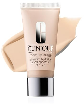Clinique Moisture Surge™ Sheertint Hydrator SPF 25 | Getönte Tagescreme Feuchtigkeitspflege mit LSF 25, mit Hyaluronsäure und Aloe-Wasser | leichte Deckkraft + natürliches Finish, 40 ml
