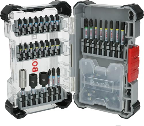Bosch 50x PRO Impact Set, 50-tlg. (200 x 107 mm, Professional Zubehör Schraubendreher, Schraubendreher)