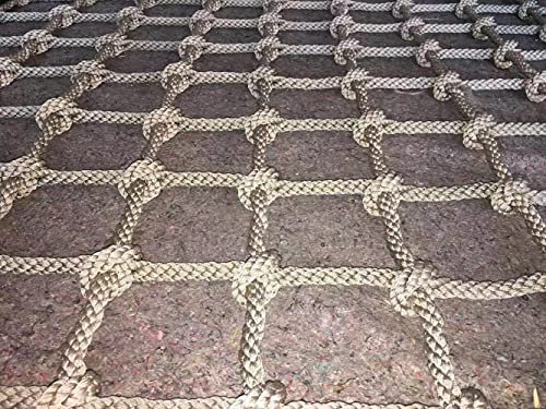 Outdoor-Kletternetze Klettergerüst Net Heavy Duty Schaukel Net for Kinder, Leiter Netting Sport Spielplatz Große Spielhallen Climb 12mm Sicher Seil ( Color : 12cm-12mm , Size : 4*4m(13.2*13.2ft) )