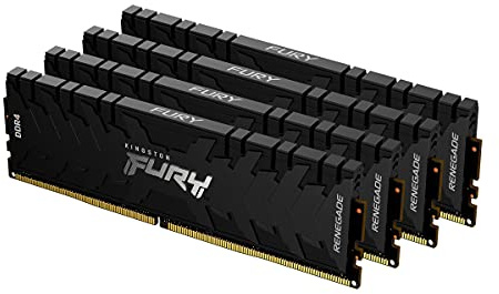 Kingston FURY Renegade 32GB (4x8GB) 3600MHz DDR4 CL16 Memoria Gaming Kit per Computer Fissi Kit da 4 KF436C16RBK4/32