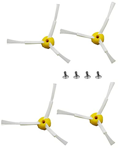 KENSHIRE 4 pz Robot Aspirapolvere spazzole laterali compatibili per iRobot Roomba 500 600 700 serie spazzola laterale parti di ricambio accessori