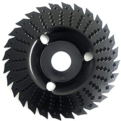 ZAYONG Holzfräser Raspelscheibe holz 125mm, Flex Scheibe Holz 28 Zähne,für Winkelschleifer Winkelschleifscheibe Schleifen