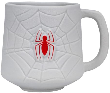 Paladone Mug Spider-Man - Officiellement licencié, Tasse en céramique 450ml, Cadeau pour fans de Spidey