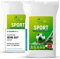 Greenyp® Sport I strapazierfähiger Sport-& Spielrasen I 20kg für 800m² I Sportrasen Grassamen Rasensamen Rasensaat Gras Nachsaat schnellkeimend [SET]