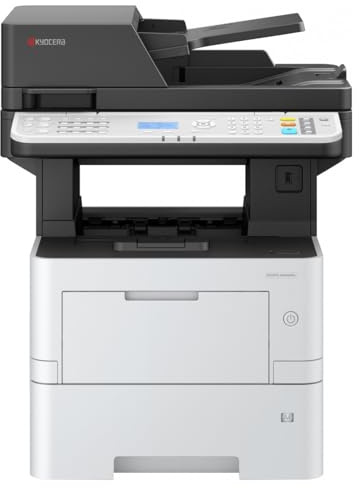 Kyocera Ecosys MA4500ix Multifunktionsdrucker Schwarz Weiss | Duplex-Einheit, 45 Seiten pro Minute, Drucker Scanner Kopierer, Touchpanel, Gigabit LAN, Mobile Print Funktion