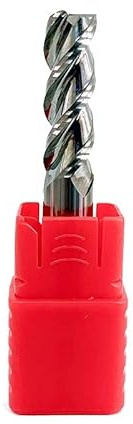 SLOYCA 120 mm Vollhartmetall-Schaftfräser Länge CNC-Fräser Aluminium Stahl 6 mm 8 mm 10 mm 12 mm (Size : BF2055-3F, Color : 12x12x50x120)