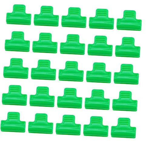 Kisangel Glashalteklammern 40st Membranschnalle Klemmbausteine Schatten Pp Hochbett Kunststoffklammern