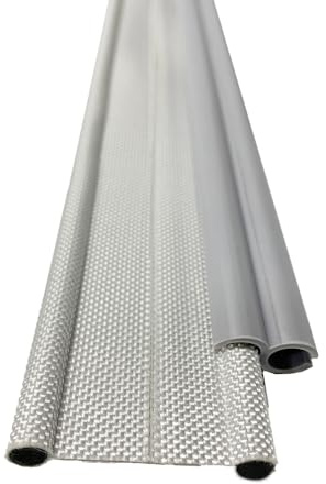 Kit di montaggio per tende da sole a forma di otto canali, 6 pezzi, 50 cm e 3 metri, 6 mm-6 mm, per tende da sole, per camper, camper, roulotte