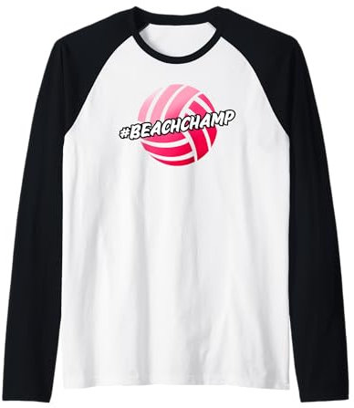 Beachchamp Beachvolleyball Volleyball Outfit Fan Raglan