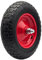 HERO Schubkarrenrad Ersatzrad Luftbereifung 3.50-8 Schubkarrenreifen Reifen mit Metallfelge & Kugellager Gummirad Schubkarre Sackkarre Rad Luftrad 4PR Reifen Ø 380mm Tragelast 200kg