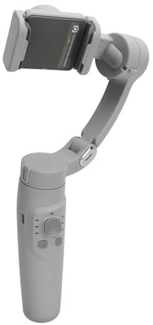Rankomu Estabilizador de teléfono inteligente M1, estabilizador de mano antivibración de 3 ejes, seguimiento facial, soporte de grabación de video plegable, compatible con la mayoría de teléfonos