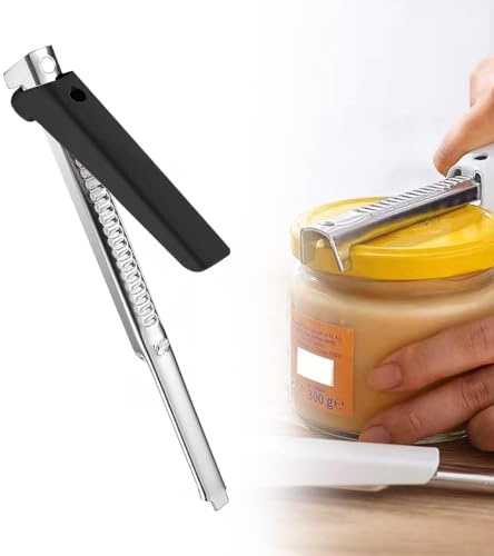 2025 New Hand Can Opener, Effortless Arthritis Jar Opener, Multifunctional Lid Opener for Weak Hands Seniors