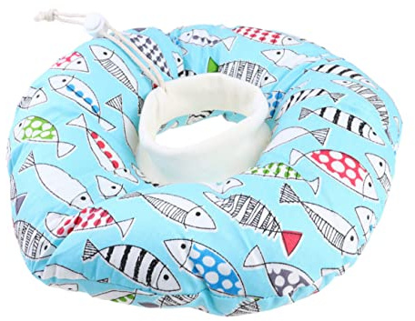 TOYANDONA Anti-Biss-Schutz Hundehalsband Katzenhalsband Verstellbar Weich Leicht Nach Operation Heilung Katzen Welpen Boutique Design s Anti-Kratz Weichschutz Für Wunden