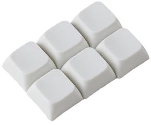 50pc/100pc Resina Llave Tapa XDA Suave Textura Llave Tapa para Teclas Mecánicas Personalizar Experiencia de mecanografía Personalizar