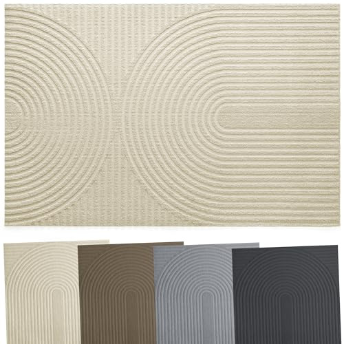 Zenacasa - Zerbino Ingresso Esterno e Interno 60x90 cm - Antiscivolo, Assorbente e Lavabile in Lavatrice - Tappeto Ingresso Interno Oeko-Tex Certificati - Beige