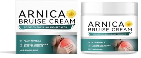 Crème Arnica Intense Anti-Coups pour les peaux fines, les ecchymoses et les gonflements – Formule avancée pour le visage et le corps, idéale pour la récupération musculaire après l'entraînement