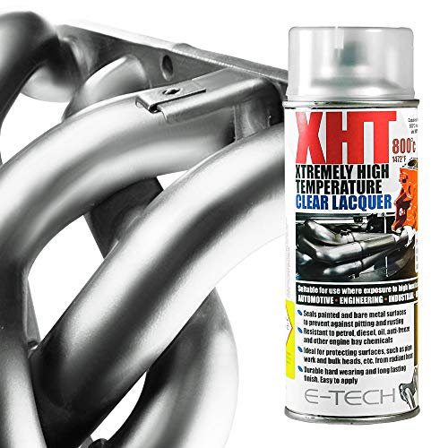 BITS4REASONS NEW FORMULA E TECH XHT - XTREMELY HIGH TEMPERATURE (CLEAR LACQUER) HEAT RATED TO APPROX 800 C (1472 F)