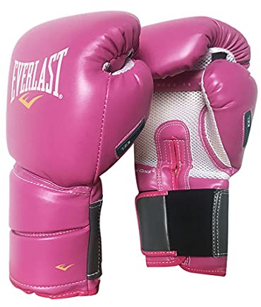 XJST Guantes De Boxeo De Grado Profesional para Mujeres Y Hombres, Bagno De Kickboxing Sportwork Training Guantes De Entrenamiento Entrenamiento Exersice Guantes, Cuero De Grado Duradero,Rosado,12OZ