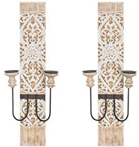 ZWMG Deko Kerzenständer Hanging Kerzenlestick -Ornamente Retro Nordic Romantic Homestay Wandkerzenhalter Fotofotografie Hintergrunddekorationen Kerzenleuchter