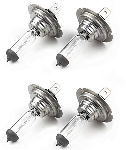 4 Ampoules de de Voiture H7 12V / 55W Halogène Lampe Standard